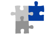 Icon of puzzle pieces