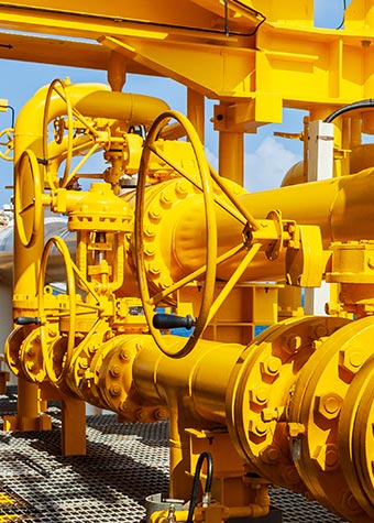 Refining equipment, pipes and valves